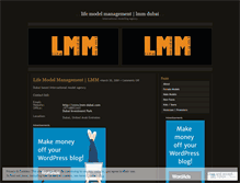 Tablet Screenshot of lmmdubai.wordpress.com