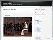 Tablet Screenshot of caminodeitaca.wordpress.com