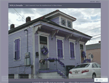 Tablet Screenshot of noladetails.wordpress.com
