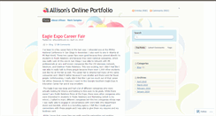 Desktop Screenshot of aallmond1.wordpress.com