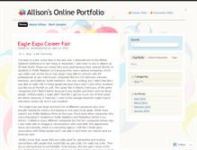 Tablet Screenshot of aallmond1.wordpress.com