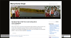 Desktop Screenshot of manojsingh1078.wordpress.com