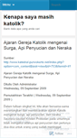 Mobile Screenshot of katolikmenjawab.wordpress.com