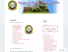 Tablet Screenshot of cagayandeorocityinformationoffice.wordpress.com