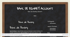 Desktop Screenshot of msnbc.bancdebinaryaccount.wordpress.com