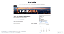 Desktop Screenshot of parisoma.wordpress.com