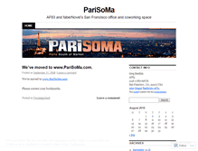 Tablet Screenshot of parisoma.wordpress.com