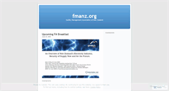 Desktop Screenshot of fmnz.wordpress.com