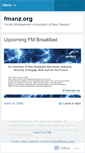 Mobile Screenshot of fmnz.wordpress.com