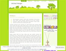 Tablet Screenshot of michaelwangsa.wordpress.com
