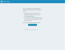Tablet Screenshot of kadiraydogdu.wordpress.com