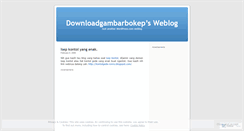 Desktop Screenshot of downloadgambarbokep.wordpress.com