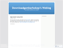 Tablet Screenshot of downloadgambarbokep.wordpress.com