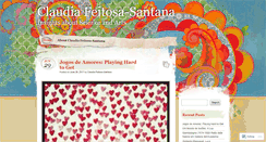 Desktop Screenshot of claudiafeitosasantana.wordpress.com