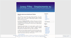 Desktop Screenshot of juracy.wordpress.com