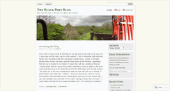 Desktop Screenshot of blackdirtblog.wordpress.com
