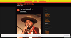 Desktop Screenshot of fernandosaccol.wordpress.com