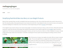 Tablet Screenshot of melbageoghegan.wordpress.com