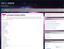 Tablet Screenshot of kazuchii09.wordpress.com