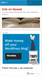 Mobile Screenshot of citaenhawaii.wordpress.com