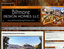 Tablet Screenshot of biltmoredesignhomes.wordpress.com