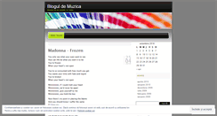 Desktop Screenshot of bloguldemuzica.wordpress.com