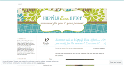 Desktop Screenshot of happilyevaafter.wordpress.com