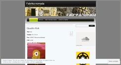 Desktop Screenshot of fabrikanomada.wordpress.com