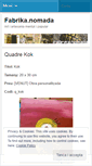 Mobile Screenshot of fabrikanomada.wordpress.com