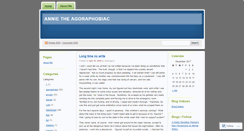Desktop Screenshot of annieagora.wordpress.com