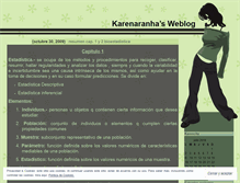 Tablet Screenshot of karenaranha.wordpress.com