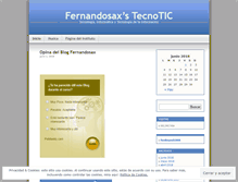 Tablet Screenshot of fernandosax.wordpress.com
