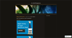 Desktop Screenshot of davidhargraves.wordpress.com