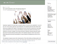 Tablet Screenshot of mimilooc.wordpress.com