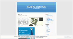 Desktop Screenshot of diakonkormanyzat.wordpress.com