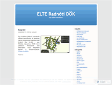 Tablet Screenshot of diakonkormanyzat.wordpress.com