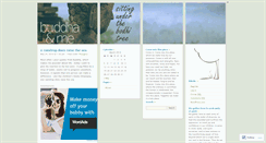 Desktop Screenshot of buddhaandme.wordpress.com