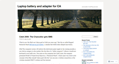 Desktop Screenshot of batterycanada.wordpress.com