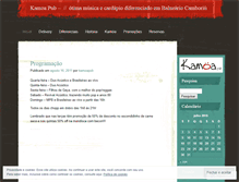 Tablet Screenshot of kamoapub.wordpress.com