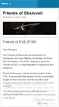 Mobile Screenshot of friendsofsharuveil.wordpress.com