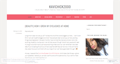 Desktop Screenshot of kavichick2000.wordpress.com