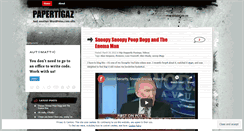 Desktop Screenshot of papertigaz.wordpress.com