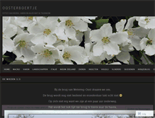 Tablet Screenshot of oosterboertje.wordpress.com