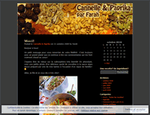 Tablet Screenshot of cannellepaprika.wordpress.com