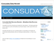 Tablet Screenshot of consudata.wordpress.com