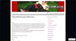 Desktop Screenshot of chicabolacha.wordpress.com
