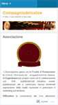 Mobile Screenshot of compagniadelcalice.wordpress.com
