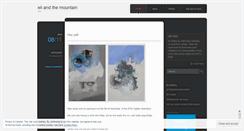 Desktop Screenshot of eliandthemountain.wordpress.com