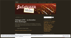 Desktop Screenshot of julstugan.wordpress.com