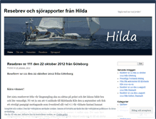 Tablet Screenshot of blogghilda.wordpress.com